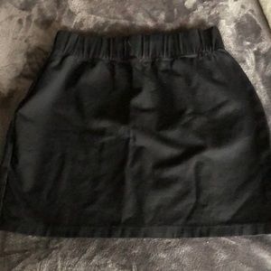 Black skirt
